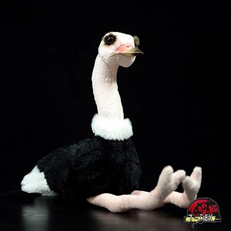comprar pelúcia de animal exótico avestruz 28cm