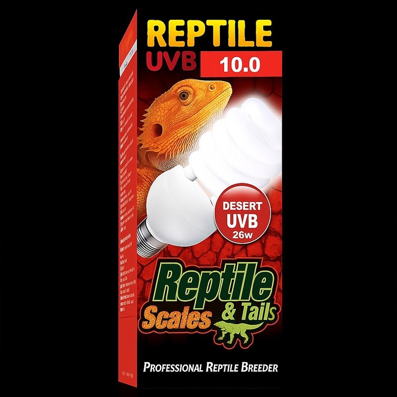Lâmpada UVB 10.0 para Répteis