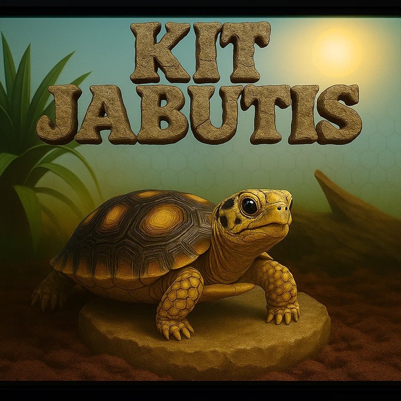 Kit para Jabutis Lâmpada e Terrário