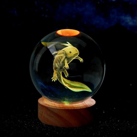 luminária axolote