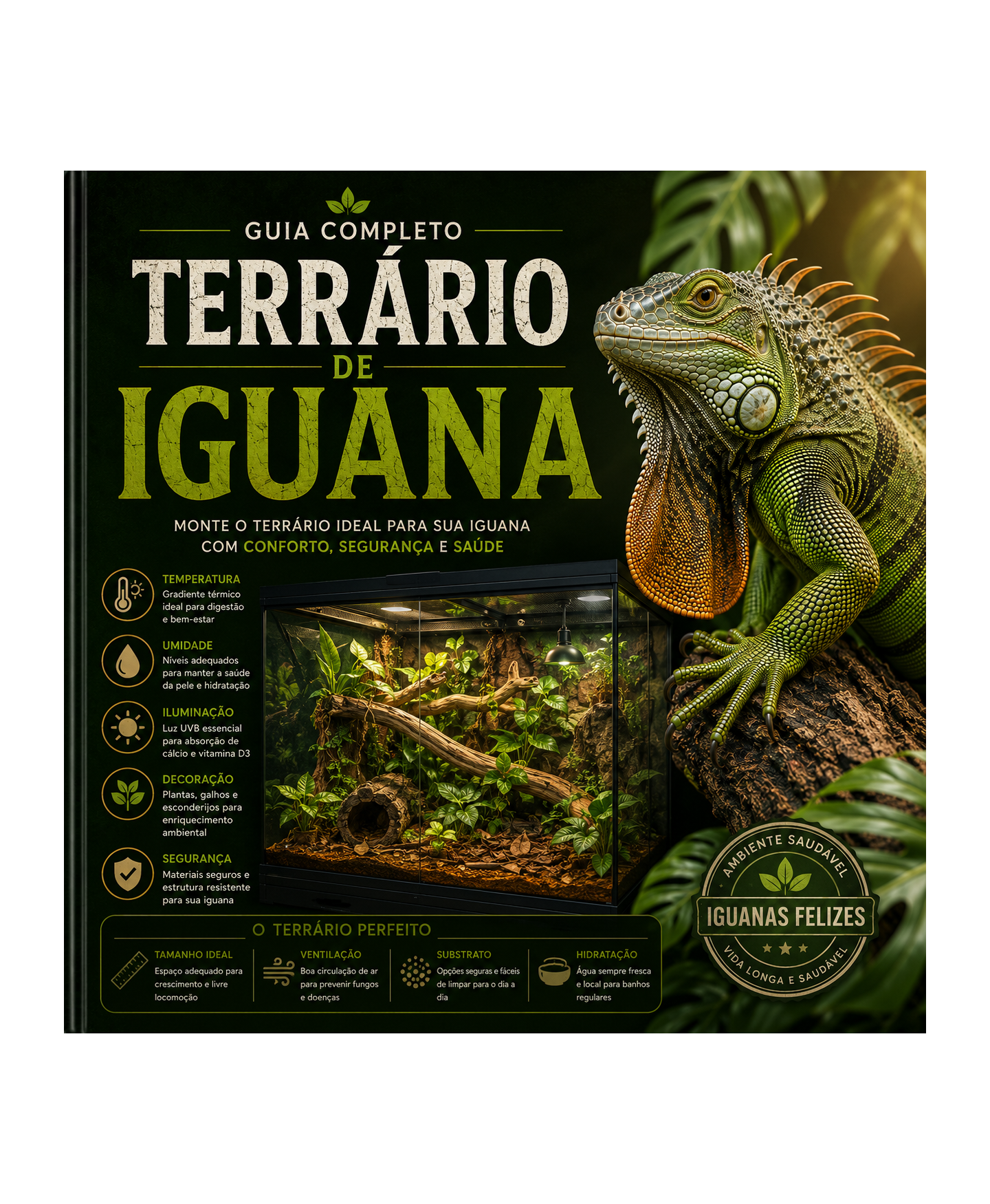 Terrário para Iguana